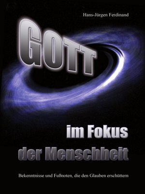 cover image of Gott--im Fokus der Menschheit